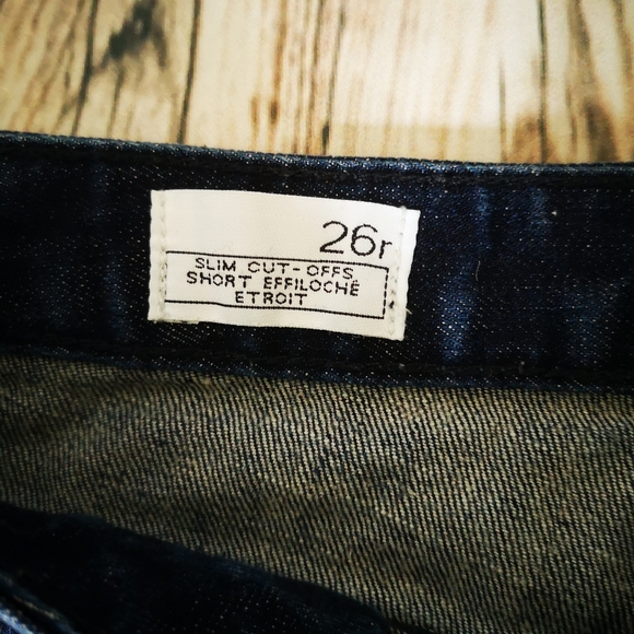 Gap Jean Shorts; Slim Cut Offs - Picture 5 of 5